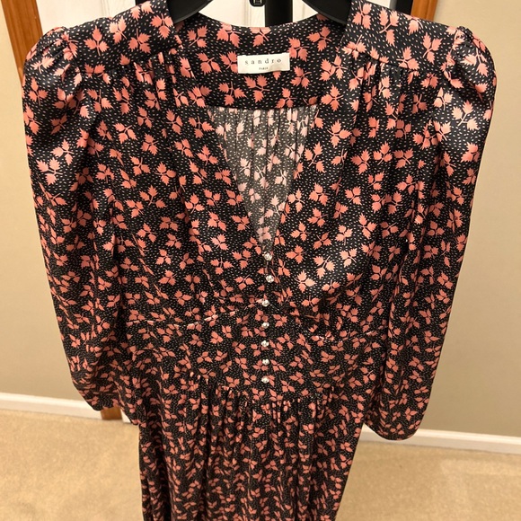 Sandro Dresses & Skirts - Sandro Paris Midi dress new with tag size 36 (US 6)